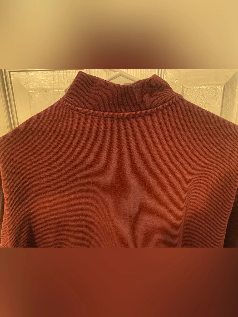 🍁 Old Navy Boys XL (14-16) Burgundy 1/4 Zip Pullover Sweater 🍁